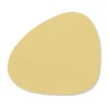 Hippo onderzetter (glazen) curve, Goud