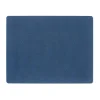 Hippo placemat square, marineblauw
