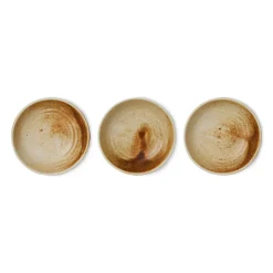 Home Chef kom klein Ø9 cm, Rustic cream-brown
