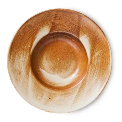 Home Chef pastabord Ø28,5 cm, Rustic cream-brown