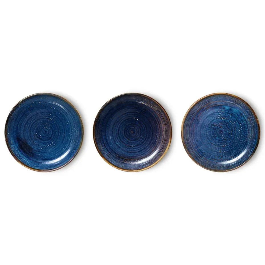 Home Chef side plate bordje Ø20 cm, Rustic blue
