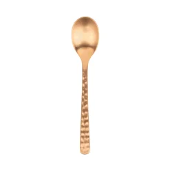 Hune theelepel, Copper hammered