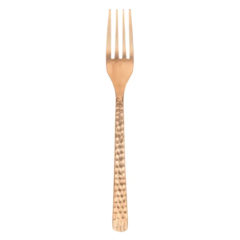 Hune vork, Copper hammered