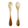 Indulgence kaviaarlepel 2-pack, Hoorn