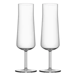 Informal champagneglas 22 cl 2-pack, Transparant