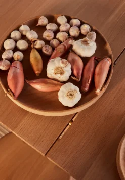 Inka houten dienblad rond Ø30 cm, Nature