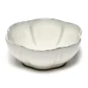 Inku geribbelde kom M Ø11 cm, White