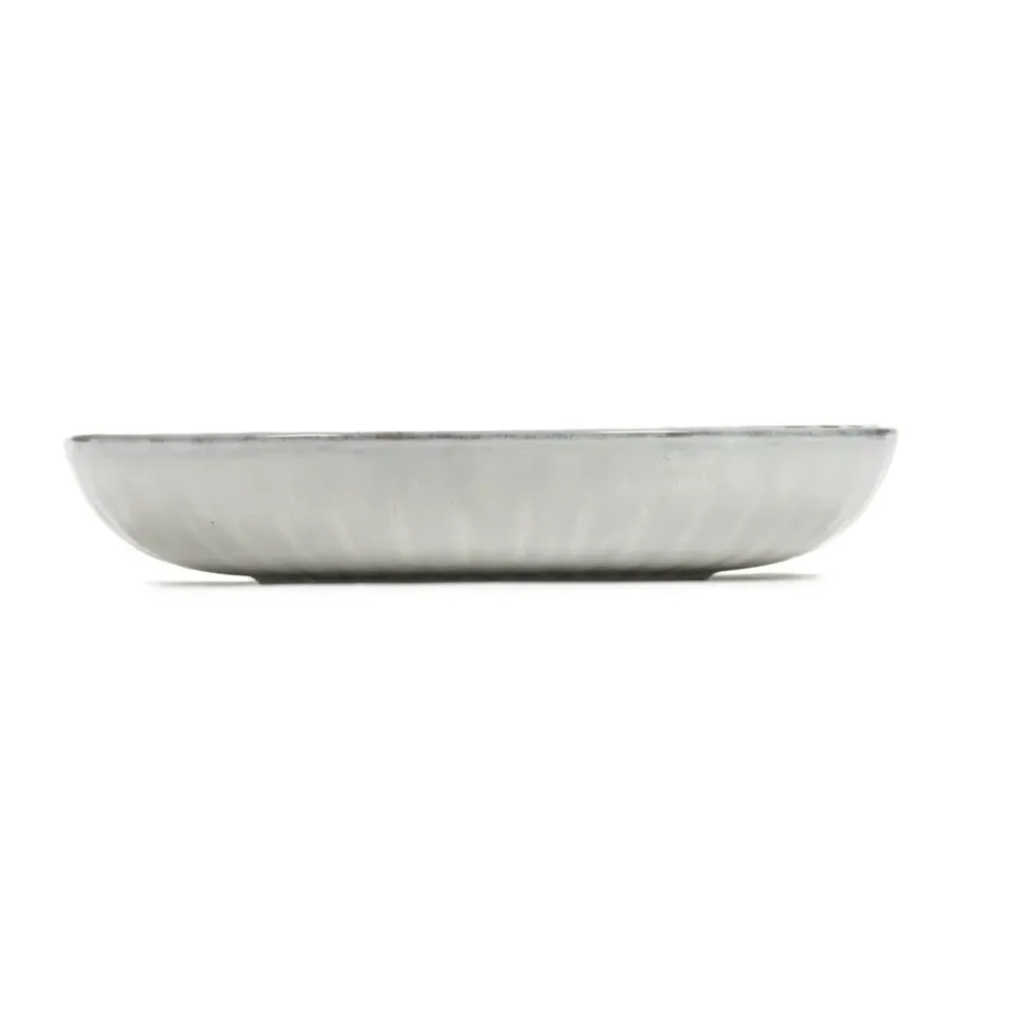 Inku high bord M Ø21 cm 2-pack, White