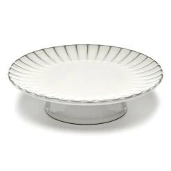 Inku taartschotel L Ø24 cm, White