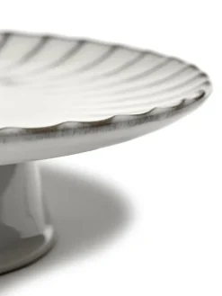 Inku taartschotel L Ø24 cm, White