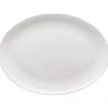 Jade serveerschotel 35 cm, Wit