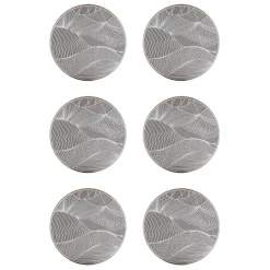 Japanese Landscape onderzetter (glazen) 6-pack, Stone