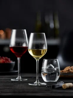 Juvel wittewijnglas 38 cl 4-pack, Transparant