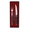 Kai Shun Classic mes & vork set, Chroom-zwart