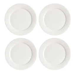 Kalk klein bord 21 cm 4-pak, wit