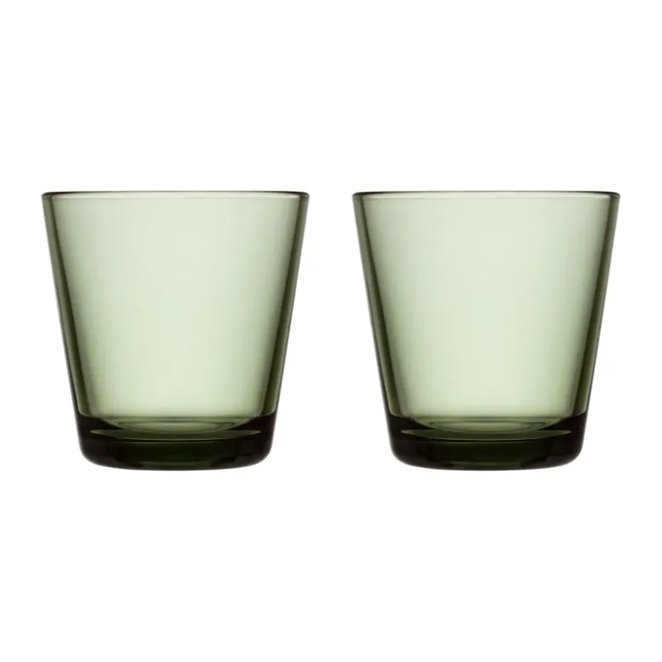 Kartio drinkglazen 21 cl 2-pack, Dennengroen