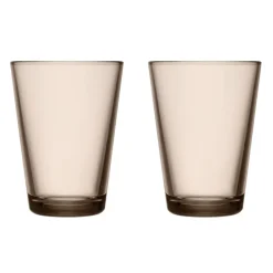 Kartio drinkglazen 40 cl 2-pack, Linnen