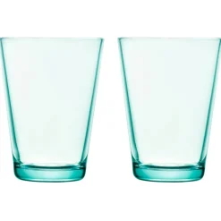 Kartio drinkglazen 40 cl 2-pack, watergroen