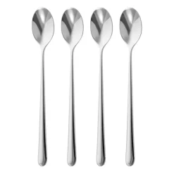 Kingham Bright lattelepel 4-pack, Roestvrij staal