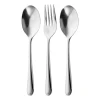 Kingham Bright serveerbestek 3-delig, Roestvrij staal