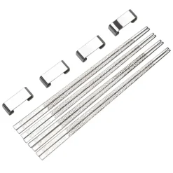 Kito Chopsticks eetstokjes 4-pack, Zilver