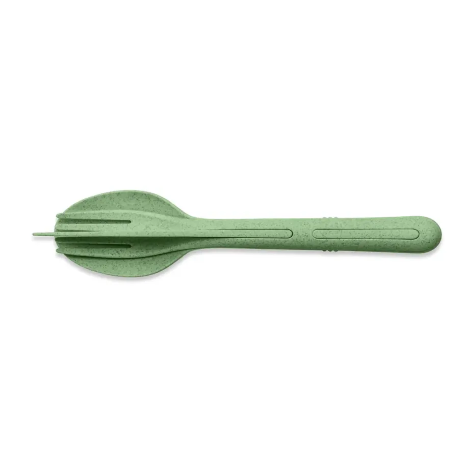 Klikk bestekset 3-delig, Nature leaf green