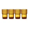 Kusintha caféglas 38 cl 4-pack, Amber