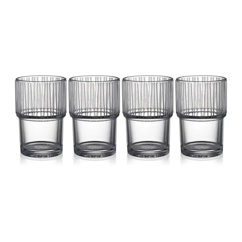 Kusintha caféglas 38 cl 4-pack, Clear