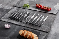 Laguiole By Hâws grillvork 6-pack, Black hout