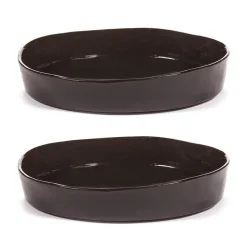 La Mère diep bord M Ø23 cm 2-pack, Dark brown