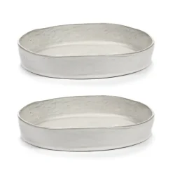 La Mère diep bord M Ø23 cm 2-pack, Off white