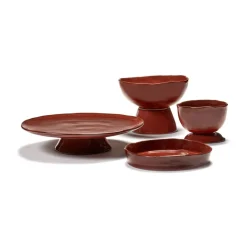 La Mère diep bord S Ø20 cm 2-pack, Venetian red
