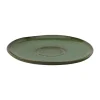Lave koffieschoteltje 15,5 cm, Groen