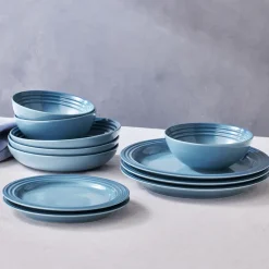 Le Creuset Signature bord 27 cm, Chambray