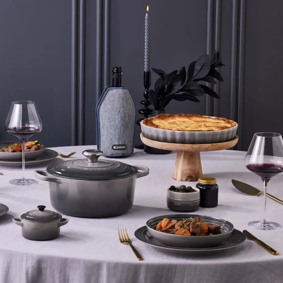 Le Creuset Signature bord 27 cm, Flint