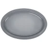 Le Creuset Signature grote serveerschaal 46 cm, Mist gray