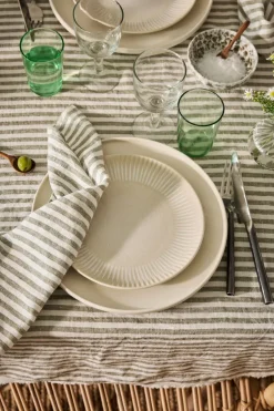 Leon tafelkleed 145x145 cm, Seagrass