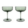 Like champagneglas coupe 10 cl 2-pack, Sage