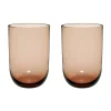 Like longdrinkglas 38,5 cl 2-pack, Clay