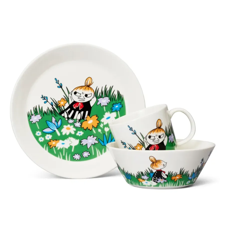Lilla My på ängen Moominbord, Wit-multi