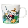 Lilla My på ängen Moominmok, Wit-multi