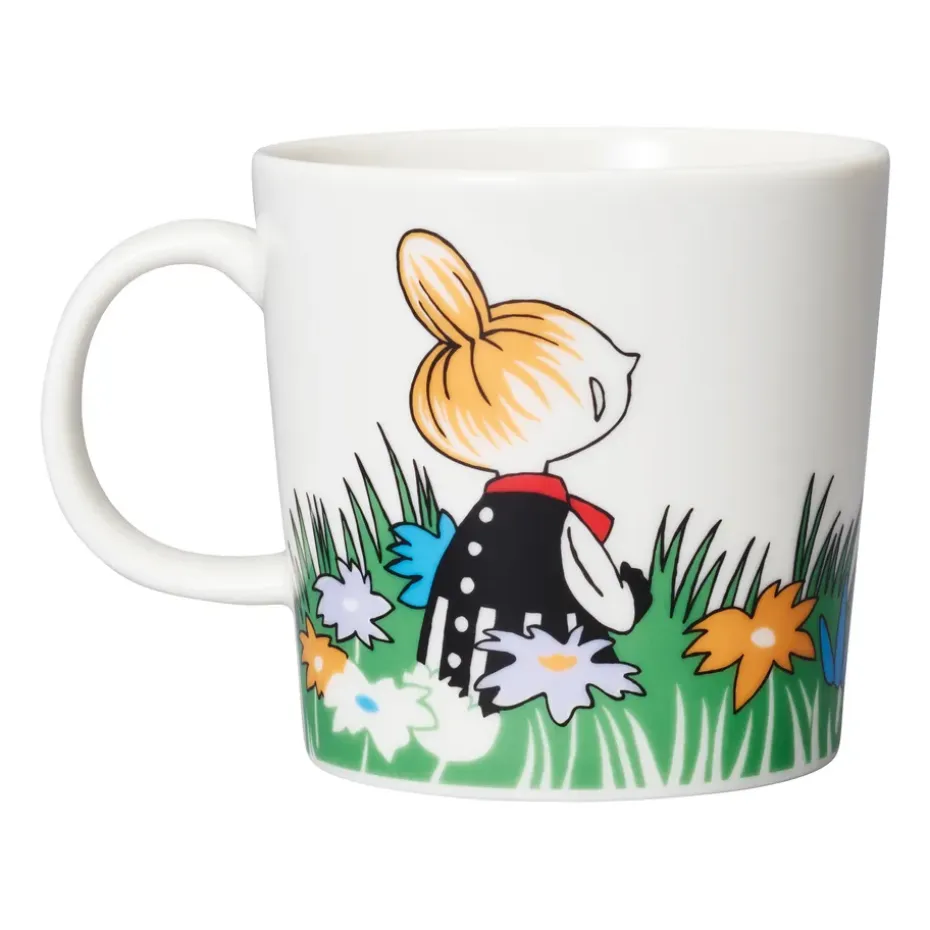 Lilla My på ängen Moominmok, Wit-multi