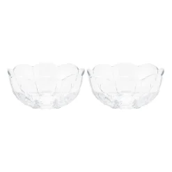 Lily kom Ø13 cm 2-pack, Transparant