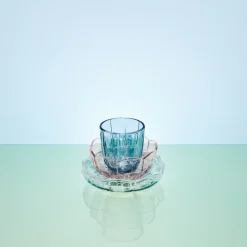 Lily waterglas 32 cl 2-pack, Blue iris