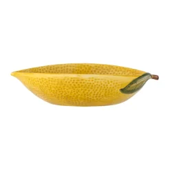 Limone kom 26x18 cm, Geel