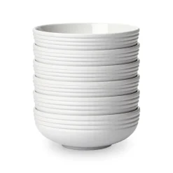 Lines kom Ø16 cm 6-pack, wit