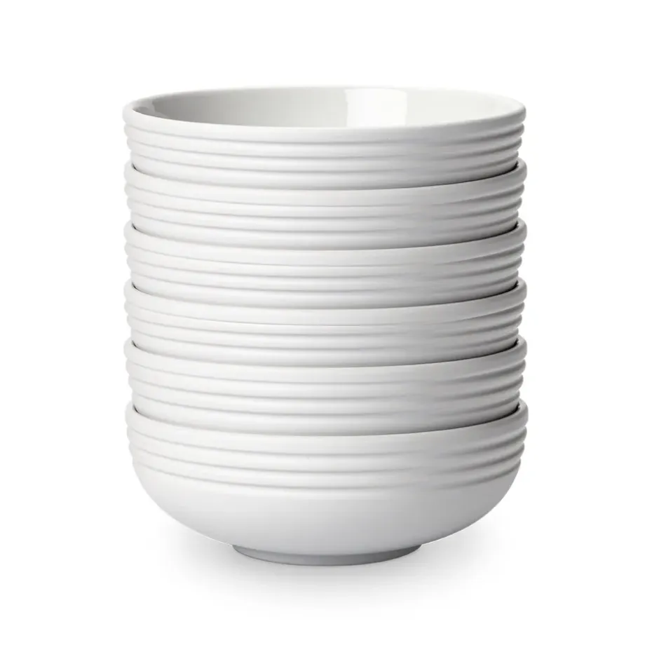 Lines kom Ø16 cm 6-pack, wit