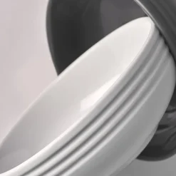 Lines kom Ø16 cm 6-pack, wit