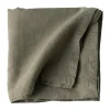Linnen tafelkleed 175x175 cm, Olive