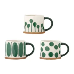 Linora mok 45 cl 3-pack, Groen